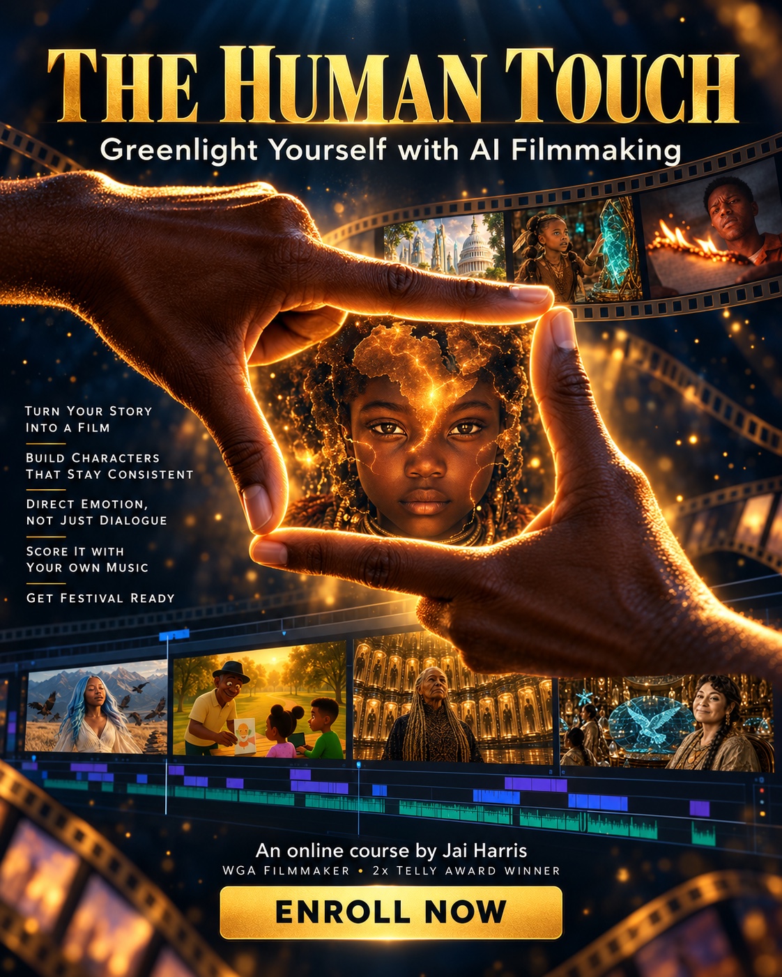 The Human Touch online AI filmmaking course by Jai Harris